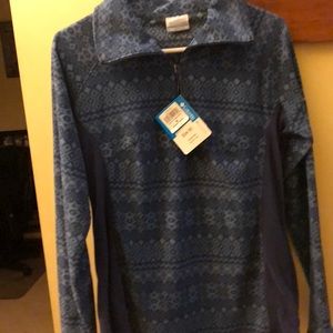 Brand new Columbia fleece quarter zip
